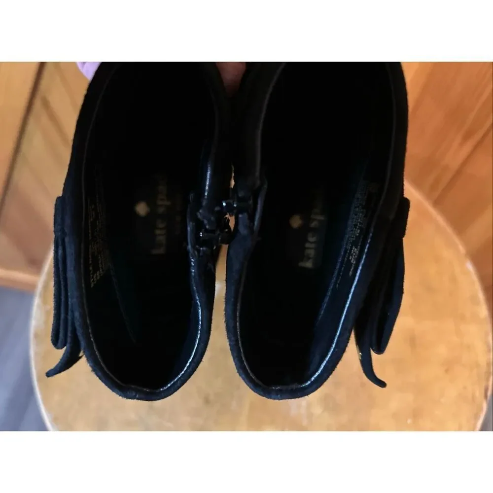 Kate Spade New York Madeline Strap Bootie Size 6B Suede Ankle